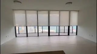 Screen 5% White, Motorized in BRICKELL FLATIRON(Luxury Condos in Miami)