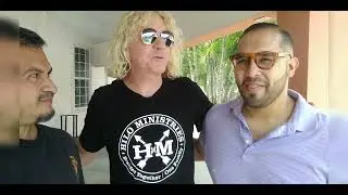 MICHAEL FEIGHAN DRUMMER WHITECROSS en Honduras