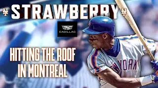 Remembering when Mets star Darryl Strawberry hit a HR off the roof in Montreal | Strawberry | SNY