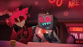 HAZBIN HOTEL SEASON 2: 😔ALASTOR AND VOX BACKSTORY RECAPS