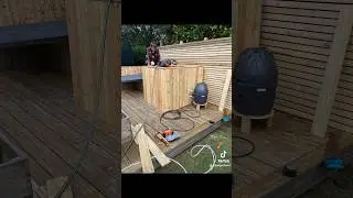 Ibc container to four person hot tub