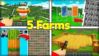 ✅ 5 GRANJAS simples MINECRAFT 1.20 | granjas f&aacute;ciles para empezar un survival 1.20