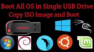 How to boot all os in single USB