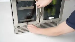 Antarctic Star Dual Zone Beverage/Wine Cooler (JC-115 / JC-115DR) | Unboxing and Handle Install