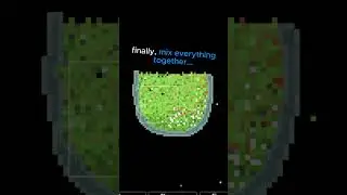 🍋&zwj;🟩🍸How are MOJITOs Made?? Explained with PIXELS (in SANDBOXELS!) #sandboxels #shorts