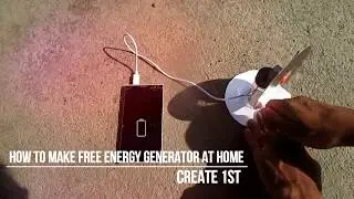 How to Make a Free Energy 2017 | Create 1st