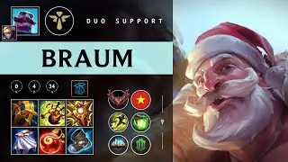 Braum Support vs Leona - VN Grandmaster Patch 26.02