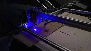 Lightburn laser software in BunsenLabs Linux
