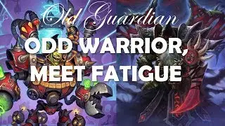 Can you fatigue an Odd Warrior? (Hearthstone Rastakhan Even Warlock game)
