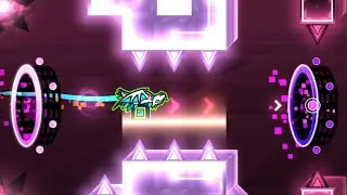 Aurora veil (demon) by edoox|geometry dash 