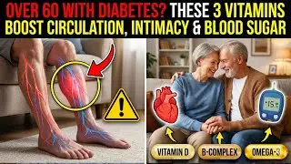 Over 60: Doctors Reveal 3 Vitamins That Improve Blood Flow, Energy & Sugar Control
