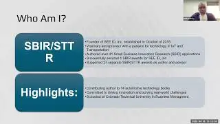 SBIR Speaker Series &ndash; DoD Funding Strategy with Bill Reny