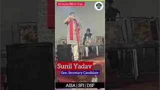 jnusu vice Presidential speech #shorts #jnusu #abvp #yogi