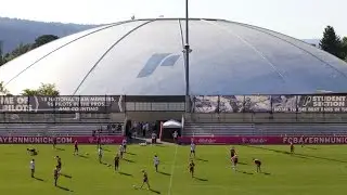 Bayern Munich Trains at the University of Portland's Merlo Field
