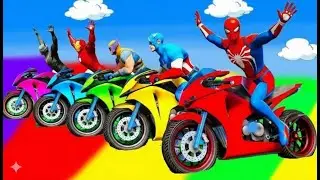الرجل العنكبوت انقاذ باتمان Spider-Man Rescue batman vs iron man vs venom funny GameGTA 5 superhero