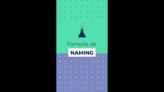 3 f&oacute;rmulas de naming
