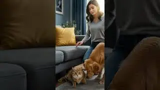 Professional Overreactor!😂 Watch this cat freak out over a cucumber #cat #animals #funny