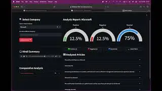 AI-Powered News Analyzer with Hindi TTS