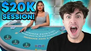 MY BEST BLACKJACK SESSION OF ALL TIME! (PART 2)