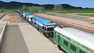 10 BRAND NEW WDP4B COUPLING ARMY EXPRESS - TRAIN SIMULATOR 2026