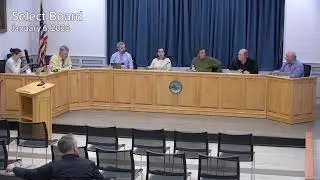 Select Board meeting January 6, 2026