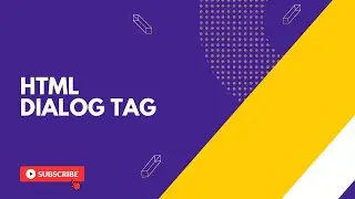 HTML dialog Tag
