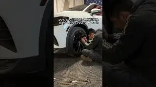 curb rash? never heard of her 😌✨chrome delete = instant clean-up. #ChromeDelete #DIYCarMods