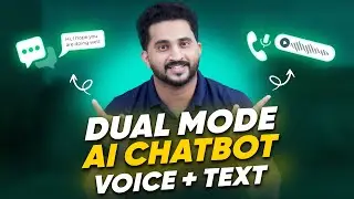 I Built a Dual Mode AI Chatbot: Voice + Text for Ultimate User Convenience