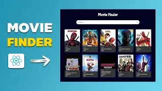 Build a Simple Movie Finder App from Scratch | React Tutorial