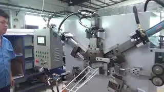 Tomato hook making machine, greenhouse hook making machine