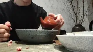 A daily practice on Chinese Kungfu tea.