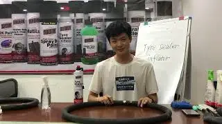 How to fix a tyre----Aeropak Tyre Sealer Inflator