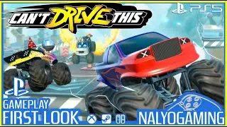 CAN'T DRIVE THIS, PS5 Gameplay First Look (Great Co-op Game for PS Trophy Hunters)