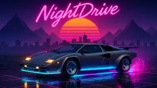 80s Synthwave Collection | Neon Street Racing 🌇 🚘 Retrowave Night Drive Music