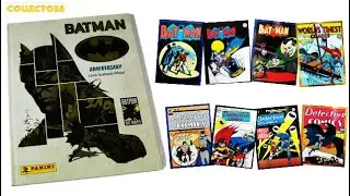 BATMAN ANNIVERSARY 80 YEARS - COMPLETING THE STICKERS COLLECTION