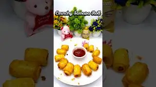 Crunchy Samosa Roll #recipe #samosa #samosaroll #shorts #shortsfeed #cooking #trending