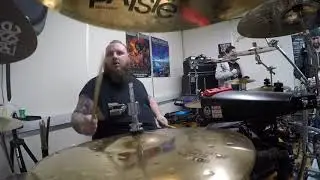 Incinery - Rise/Behind the Lies (Drum Cam, Practice Room)