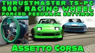 Assetto Corsa | 900&deg; | Racing Wheel | Thrustmaster TS-PC FFB Settings