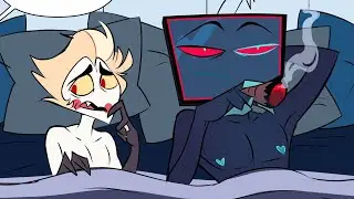 what is lucifer doing with vox? - hazbin hotel comic dub