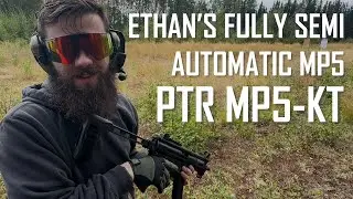 We BROKE the PTR MP5-KT! MP5 Pistol Review with Burst Fire Malfunction | Safety First