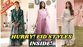 ✨ Cross Stitch Eid Collection 2025 | Luxury Eid Lawn & Embroidered Dresses &ndash; Shop Now!