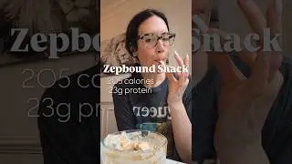 -107lb GLP1 Snack (High Protein Snack!) For Tirzepatide Weight Loss #ozempic #glp1 #tirzepatide