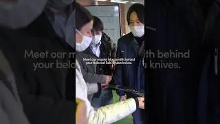 Welcome to Seki, Japan's knife capital. #japaneseknife #kitchenknife