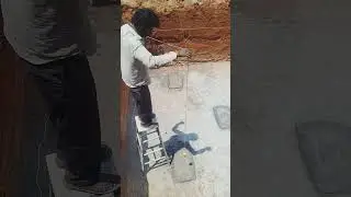 Column position marking by using grid lines#column#construction #civilengineering#gridlines#position