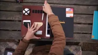 iPad pro/Surface pro Leather Portfolio