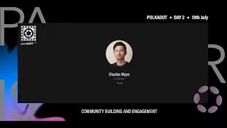 Paris Dot Comm Day 2 Polkadot Stage :   COMMUNITY BUILDING AND ENGAGEMENT - Galxe