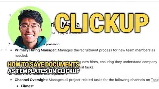 Как сохранять документы как шаблоны в ClickUp: пошаговое руководство!