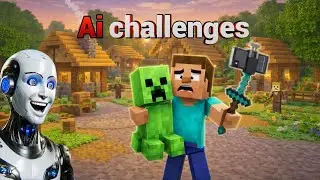 Minecraft, But AI Gives Me Impossible Tasks! (PE Gameplay)