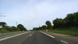 Driving Along The D264 & N164 Between Carhaix-Plouguer & Kermabjean, France 31st May 2012