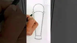 Champions Trophy🏆 drawing# team india # ICC #drawing # sketch # shorts # viralshort #drawingideas